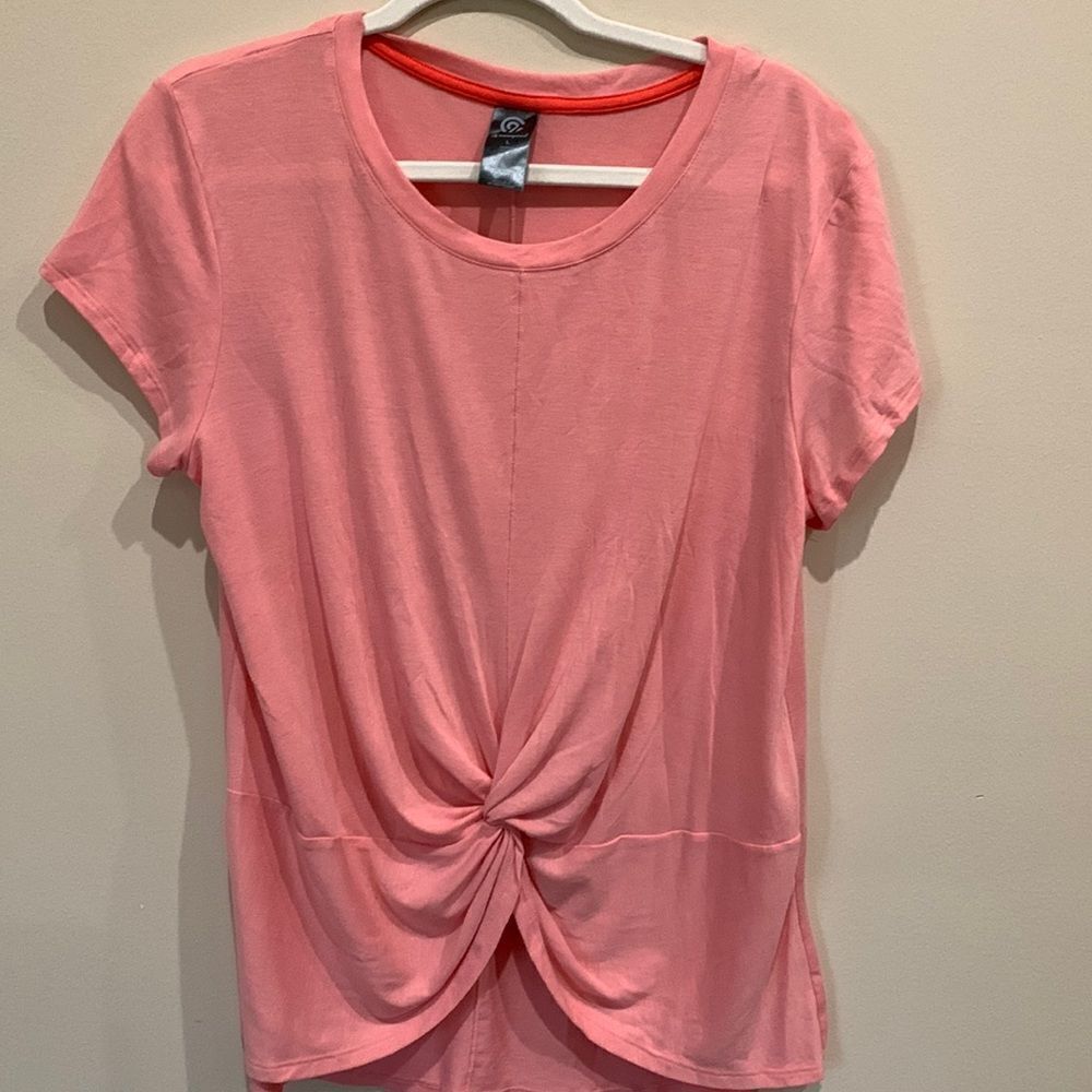 Champion Twist Peach Activewear or casual top.